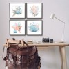 Stupell Industries Various Sea Life Nautical Coral Reef Black Framed Giclee Art - 2 of 4