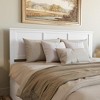 AFI Furnishings Madison King Headboard with Turbo Charger in White - 2 of 4