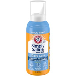 Simply Saline Nasal Care Daily Relief Mist Spray - 4.5oz - 1 of 4