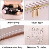 Generic 3 Pcs Makeup Bag Portable Travel Cosmetic Bag Large Makeup Bag Organizer with Gold Zipper Waterproof Toiletry Bags - 4 of 4