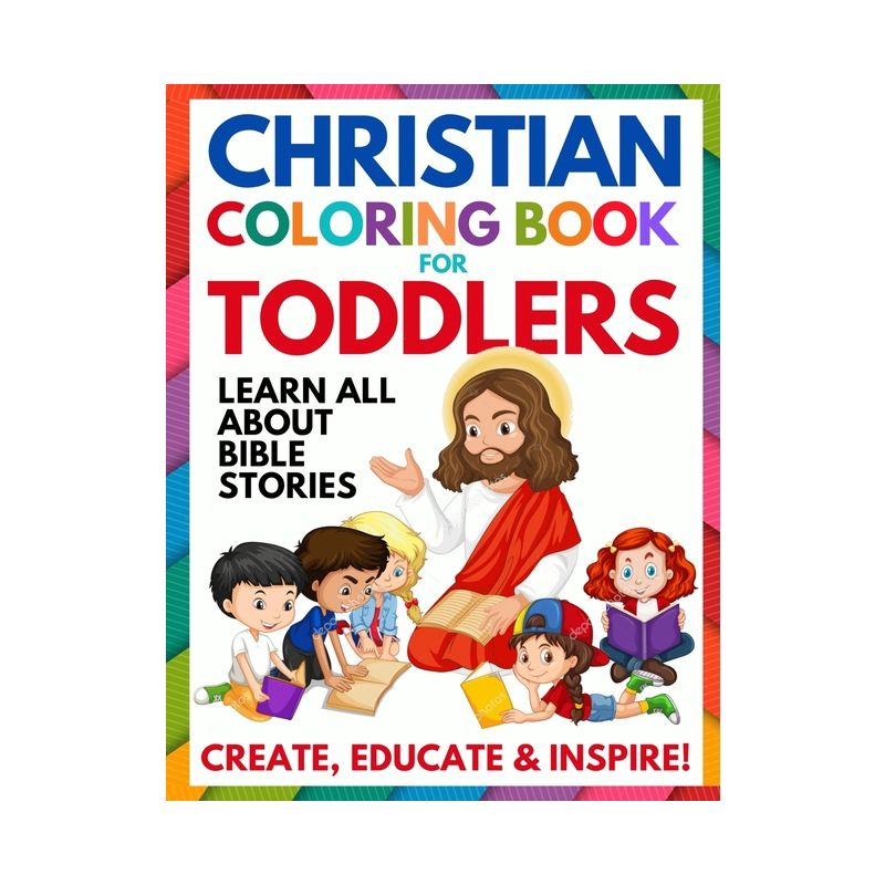 Christian Coloring Book for Toddlers - by  Summer Andrews (Paperback), 1 of 2