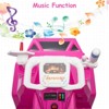 Kids Ride On Car, Powerful Ride-On Toy,Toddlers Electric Ride On Car with Radar Rocket Sound, Flash Lights, Ride on Toy for Kids - 4 of 4