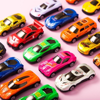 Joyfy 28 PCS Valentines Day Cards for Kids School with Racing Cars, Kids Valentine Party Favor, Valentine's Day Classroom Prizes