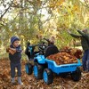 Jojoka 12V 3 in 1 Kids Ride On Excavator & Tractor with Remote, Detachable Trailer, Digger, Music - 3 of 4