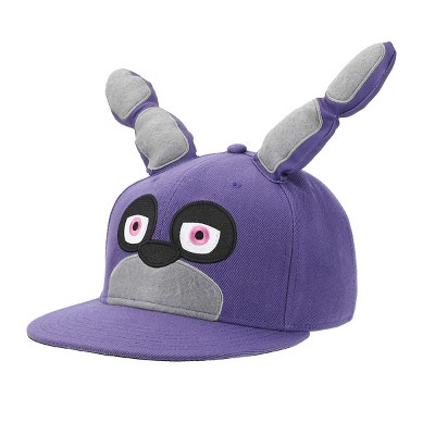 Five Nights At Freddy's Bonnie Face Blue Snapback Hat