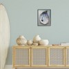 Stupell Industries Organic Oyster Shell Black Framed Giclee Art - 2 of 4