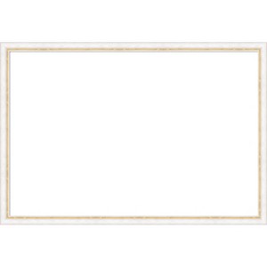 Amanti Art Morgan White Blue Framed Dry Erase Magnetic Board - 1 of 4