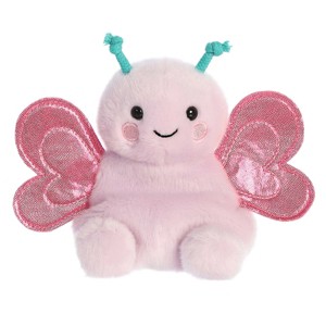 Aurora Mini Petunia Butterfly Palm Pals Adorable Stuffed Animal Pink 5" - 1 of 4