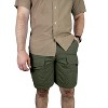 Men's Lightweight Soft Nylon Outdoor Camping Packable Shorts - 2 of 4
