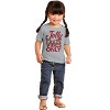 Christmas Lights Jolly Vibes Only Toddler Baby Graphic T Shirt Brisco Brands - 4 of 4