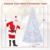 Costway Artificial PVC Christmas Tree W/Stand Holiday Season Indoor Outdoor Green - 3 of 4