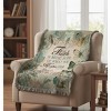 Inspirational Woven Tapestry Throw – Faith Is Being Sure 50x60 inch by Manual Woodworkers and Weavers - 2 of 3