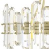 Crystorama Lighting Bolton 4 - Light Semi-Flush Mount in  Aged Brass - 3 of 4