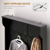 Sapphtopaz 3-in-1 Entryway Hall Tree with Shoe Cabinet,Multi-Functional Coat Rack with Hooks,Shoe Bench with Storage for Entryway,Hallway - 4 of 4