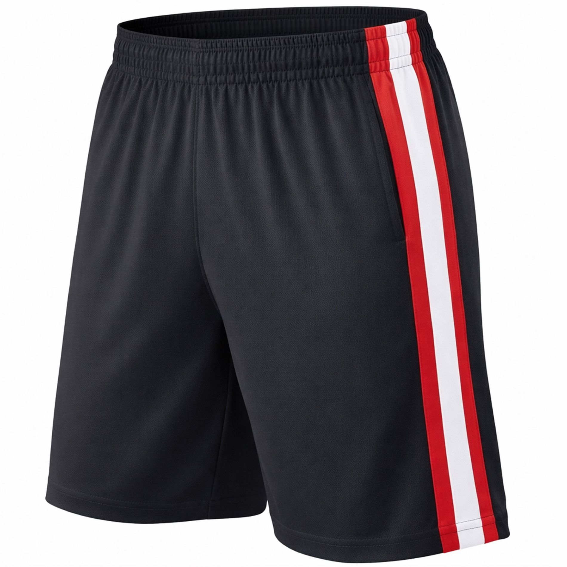 Jump Start Men's Moisture Wicking Performance Mesh Shorts