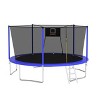 YUHAO Kids Sports Fitness Trampolines with Enclosure Net，Recreational Trampolines Outdoor Toys，14FT Blue - 3 of 4