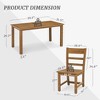 Arceso Armless HDPS Outdoor Dining Chairs, Weather-Resistant Patio Chairs, 350 lb Support, for Lawn, Garden, Backyard or Indoor Use - 2 of 4