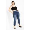 Women's Plus Size Kiera Top - black | CITY CHIC - 3 of 4