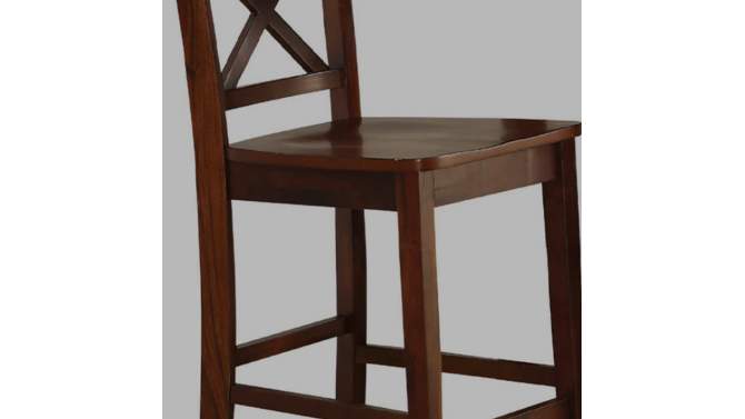 Set of 2 Tartys Counter Height Barstools - Acme Furniture, 2 of 8, play video