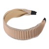 Unique Bargains Pleats Wide-brimmed Headband 1 Pc - 4 of 4