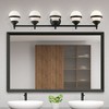 Livex Lighting Oldwick 5 - Light Vanity in  Black - 4 of 4