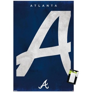 Trends International MLB Atlanta Braves - Logo 25 Unframed Wall Poster Prints - 1 of 4