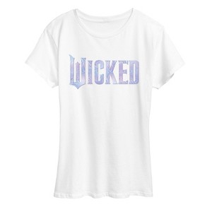 Women's - Wicked - Sparkle Logo Short Sleeve Graphic T-Shirt - 1 of 4