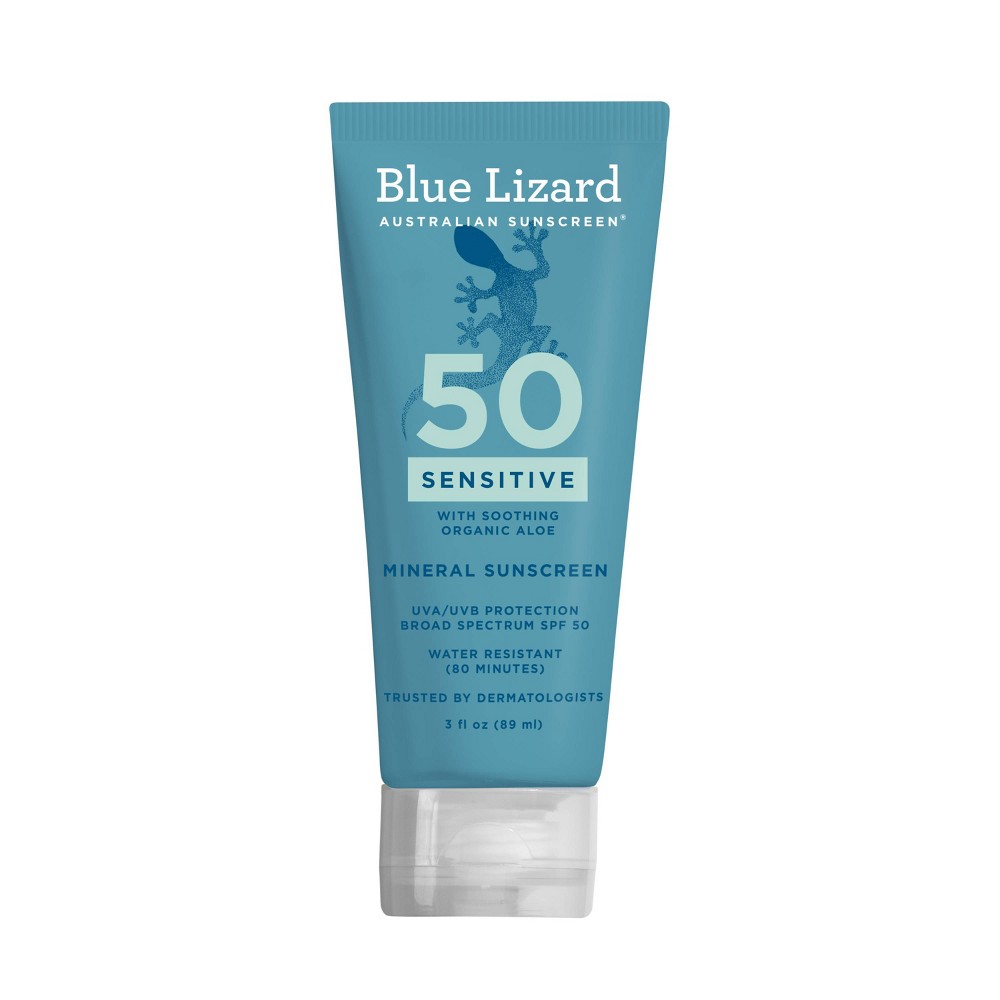 UPC 303162046306 product image for Blue Lizard Sensitive Sunscreen Tube - SPF 50 - 3 fl oz | upcitemdb.com