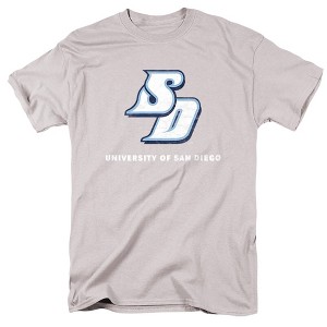 Men's University of San Diego Official Distressed Primary T-Shirt - 1 of 4