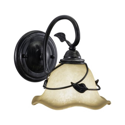 Vaxcel Vine 1 - Light Vanity in  Oil Shale