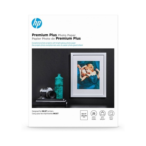 Hp 5x7 60ct Advanced Photo Glossy Printer Paper - White (q8690a