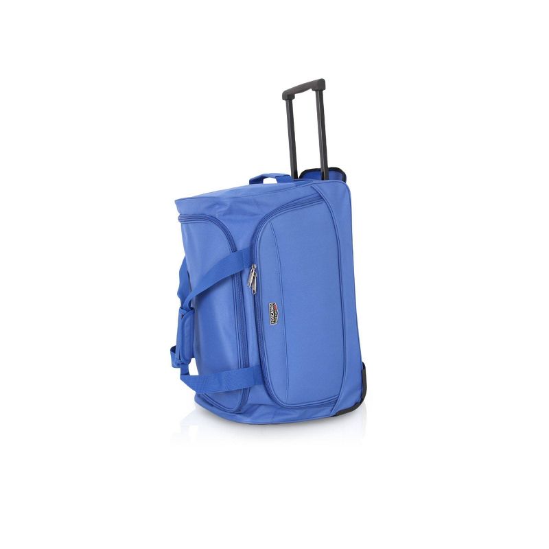 Toscano Italy by Tucci ROTOLO Rolling 32&#34; Duffel Bag - Blue, 4 of 5