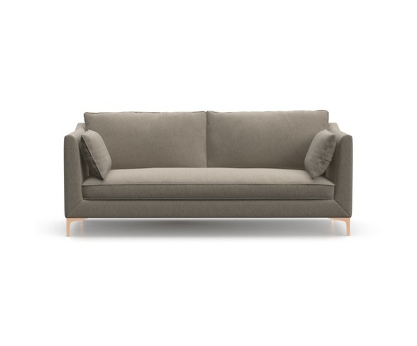 Iris Contemporary Sofa Heather Gray - AF Lifestyle