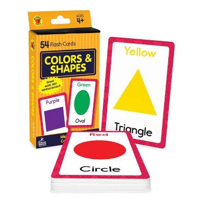 Colors And Shapes Flash Cards (Hardcover)