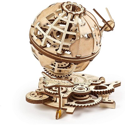 UGears Models UGears Mechanical Models 3D Wooden Puzzle | Globe