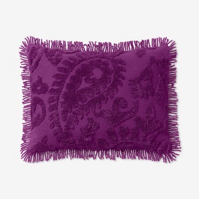 BrylaneHome Paisley Chenille Standard Sham