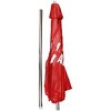 Kemp Lifeguard Umbrella - Red Outdoor Umbrella with Push Tilt Mechanism - 4 of 4