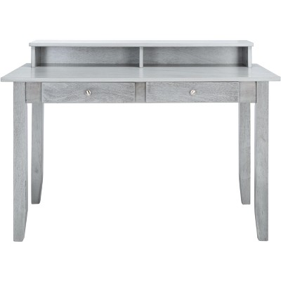 Winsome 2 Drawer Desk - Dark Grey - Safavieh