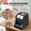 USD Coin Sorter, Coin Sorter Machine for USD Coin 1¡é 5¡é 10¡é 25¡é, Sorts up to 230 Coins/min, Coin Sorter and Wrapper Machine Holds 200 Coins - 4 of 4