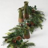 Sullivans Set of 3 Ceramic Vase 10"H 7.5"H & 5"H Green - 4 of 4