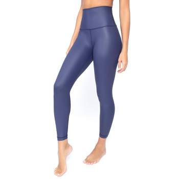Yogalicious - Women's Lux Super High Rise Ankle Leggings With Elastic Free Criss  Cross Waistband : Target