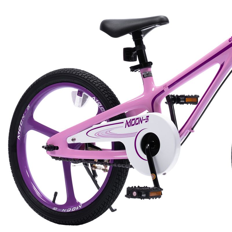 RoyalBaby Moon-5 Lightweight Magnesium Frame Kids Bike with Dual Hand Brakes, Training Wheels, Bell & Tool Kit for Boys and Girls, 4 of 7