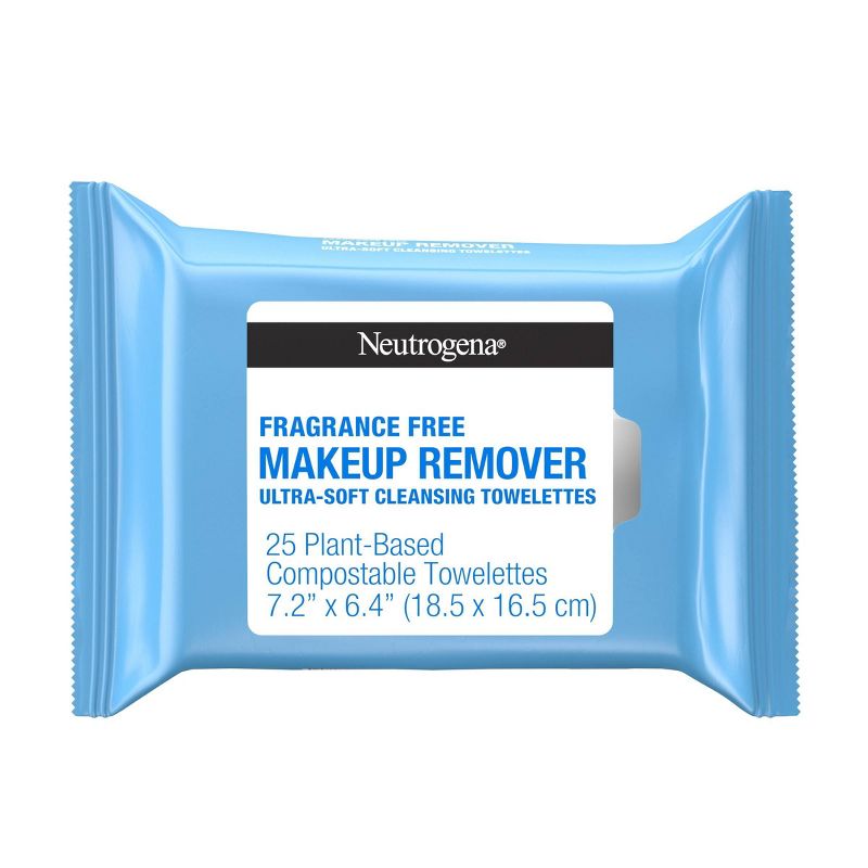 Neutrogena Makeup Remover Wipes - Fragrance Free - 25ct, 1 of 8