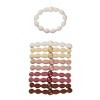 scünci Scallop Elastics - Neutral - 10pc - 2 of 4