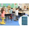 Kore Design Hanging Cell Phone Pocket Storage Classroom Organizer, 36-Pockets, Black/Yellow - 3 of 3