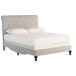 Hathaway Full Size Bed - Light Gray - Safavieh