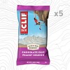CLIF Bar Chocolate Chip Peanut Crunch Soft Baked Snack Bars - 12oz/5ct - 2 of 4