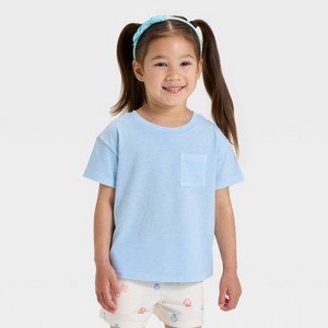 Toddler Girls' Short Sleeve Favorite T-Shirt - Cat & Jack™ - 1 of 3