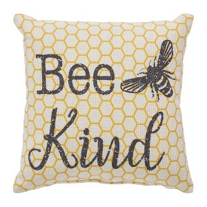 Buzzy Bees Bee Kind Pillow 6x6 VHC Brands - 1 of 4