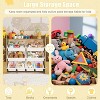 Kids Toy Storage Unit, Children's Bookcase Storage Unit, Toy Organiser with 8 Removable Toy Bins & Storage Shelves, Kids Playroom Organization - 3 of 4
